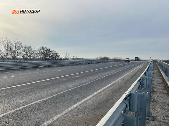 На федеральной трассе М-4 «Дон» завершен масштабный ремонт двух путепроводов под Ростовом-на-Дону