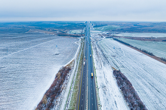 Трасса М-4 «Дон» полностью готова к зиме